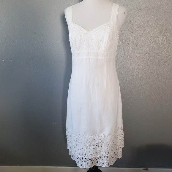 Lilly Pulitzer Dresses & Skirts - White Lilly Pultizer dress eyelet lace sundress